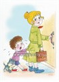 12 картинок с текстом на обороте "Беседы с ребенком. Жизненные ситуации" в папке, А5 15016738