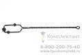 Массажный зонд для миофункциональной коррекции с тремя бусинками на витой ручке с колечком 758047244