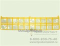 Малое наборное полотно для детского сада и начальной школы "Кармашки для букв и цифр", размер 100 x 20 см, цвет окантовки МИКС, МиниВини 0131327507