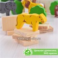 Деревянные фигурки животных для детей "Зоопарк", 39 деталей, Томик, арт. 7678-5 1808156810