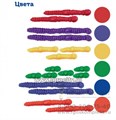 Набор фигурок "Червячки", 24 шт., длина червячка от 2.5 до 10 см., Learning Resources (упаковка zip-пакет) 0751106521