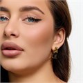 Серьги с крупным камнем Каталог >> Бижутерия >> Ювелирная бижутерия коллекция "Дубай" покрытие позолота, вставка: стекло и фианиты, цвет: оливковый, арт.313.584 313.584