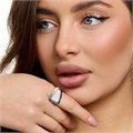 Кольцо 20 р Каталог >> Бижутерия >> Ювелирная бижутерия коллекция "Дубай", покрытие посеребрение, вставка: искусственный перламутр, арт.313.550-20 313.550-20