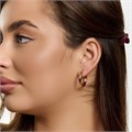 Серьги колечки Каталог >> Бижутерия >> Ювелирная бижутерия коллекция "Дубай", покрытие позолота, арт.414.460 414.460