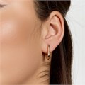 Серьги колечки Каталог >> Бижутерия >> Ювелирная бижутерия коллекция "Дубай", покрытие позолота, арт.414.464 414.464