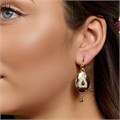 Серьги самовыры Каталог >> Бижутерия >> Ювелирная бижутерия коллекция "Дубай" покрытие позолота, вставка: фианит и цирконы, цвет: черный и прозрачный, арт.215.736 215.736