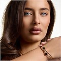 Браслет из стали женский бижутерия на руку с фианитами, арт.219.440 219.440
