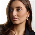 Серьги с подвеской Каталог >> Бижутерия >> Ювелирная бижутерия коллекция "Дубай", покрытие позолота, вставка: фианиты и цирконы, цвет: красный и прозрачный, арт.215.721 215.721