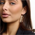 Серьги крупные длинные Каталог >> Бижутерия >> Ювелирная бижутерия коллекция "Дубай", покрытие позолота, арт.215.723 215.723
