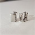 Серьги геометрия коллекция "Xuping" покрытие посеребрение, арт.101.340 101.340