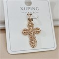 Кулон крест коллекция "Xuping" покрытие позолота, арт.101.357 101.357