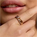 Кольцо 17 р Каталог >> Бижутерия >> Ювелирная бижутерия коллекция "Дубай", покрытие позолота, вставка: цирконы, цвет: прозрачный, арт.215.706-17 215.706-17