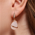 Серьги длинные с крупным камнем Каталог >> Бижутерия >> Ювелирная бижутерия коллекция "Дубай", покрытие позолота, вставка: стекло, цвет: молочный матовый, арт.313.412 313.412