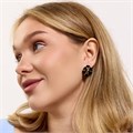 Серьги цветы Каталог >> Бижутерия >> Ювелирная бижутерия Итальянское золото (покрытие желтое 14к) вставка: эмаль, цвет: черный матовый, арт.313.344 313.344