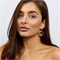 Серьги подвески крупные Каталог >> Бижутерия >> Ювелирная бижутерия Итальянское золото (покрытие желтое 14к) , арт.217.429 217.429