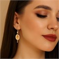 Серьги самовары Каталог >> Бижутерия >> Ювелирная бижутерия коллекция "Дубай" покрытие позолота, арт.215.527 215.527