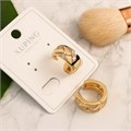 Серьги коллекция "Xuping" покрытие позолота, вставка: фианиты, арт.004.087 004.087