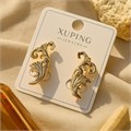 Серьги коллекция "Xuping" покрытие позолота, арт.004.071 004.071