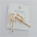 Серьги коллекция "Xuping" покрытие позолота, арт.004.034 004.034
