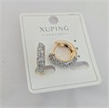 Серьги коллекция "Xuping" покрытие позолота, вставка: фианиты, арт.004.036 004.036