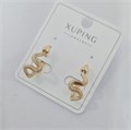 Серьги коллекция "Xuping" покрытие позолота, арт.004.027 004.027