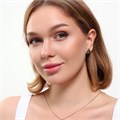 Комплект Каталог >> Бижутерия >> Ювелирная бижутерия коллекция  "Дубай" серьги и кулон, покрытие: позолота, вставка: фианиты, цвет: зеленый, арт.215.426 215.426