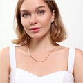 Цепочка на шею Каталог >> Бижутерия >> Ювелирная бижутерия коллекция "Дубай" покрытие: позолота, плетение змейка, арт. 313.136-50 313.136-50