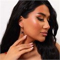 Серьги подвески с камнем Каталог >> Бижутерия >> Ювелирная бижутерия коллекция "Дубай" покрытие позолота, вставка: фианит, цвет: синий, арт.314.539 314.539