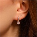 Серьги Каталог >> Бижутерия >> Ювелирная бижутерия коллекция "Дубай", покрытие позолота, вставка: фианиты, цвет: прозрачный, арт.213.595 213.595