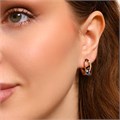 Серьги Каталог >> Бижутерия >> Ювелирная бижутерия коллекция "Дубай" покрытие позолота, вставка: фианиты, цвет: мистик, арт.314.299 314.299