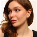Серьги с круглым камнем Каталог >> Бижутерия >> Ювелирная бижутерия коллекция "Дубай" покрытие позолота, вставка: фианиты, цвет: прозрачный, арт.314.232 314.232