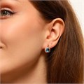Серьги с круглым камнем Каталог >> Бижутерия >> Ювелирная бижутерия коллекция "Дубай" покрытие позолота, вставка: фианиты, цвет: голубой, арт.314.233 314.233