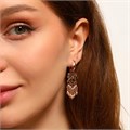 Серьги женские этно самовары Каталог >> Бижутерия >> Ювелирная бижутерия коллекция "Дубай" покрытие позолота, вставка: фианиты, цвет: прозрачный и зеленый, арт.314.211 314.211