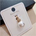 Кулон коллекция "Xuping" покрытие позолота, вставка: искусственный жемчуг и фианиты, арт.101.197 101.197