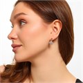 Серьги Каталог >> Бижутерия >> Ювелирная бижутерия Дубайское золото, с покрытием позолотой 18К, вставка: фианиты, цвет: прозрачный, арт.216.258 216.258