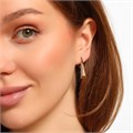 Серьги Каталог >> Бижутерия >> Ювелирная бижутерия Дубайское золото, с покрытием позолотой 18К, вставка: блестящий глиттер, арт.216.222 216.222