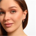 Серьги геометрия Каталог >> Бижутерия >> Ювелирная бижутерия Дубайское золото, с покрытием позолотой 18К, вставка: фианиты, цвет: прозрачный, арт.216.191 216.191
