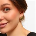Серьги Каталог >> Бижутерия >> Ювелирная бижутерия Итальянское золото (покрытие желтое 14к) вставка: фианиты, арт.216.193 216.193