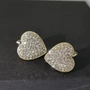 Серьги сердце Каталог >> Бижутерия >> Ювелирная бижутерия Итальянское золото (покрытие желтое 14к), вставка: фианит, цвет: прозрачный, арт.217.194 217.194