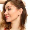 Серьги шарики Каталог >> Бижутерия >> Ювелирная бижутерия в стиле диор, цвет: бежевый, арт.101.154 101.154