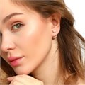 Серьги шарики Каталог >> Бижутерия >> Ювелирная бижутерия в стиле диор, цвет: пудровый, арт.101.156 101.156