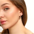 Серьги Каталог >> Бижутерия >> Ювелирная бижутерия Итальянское золото (покрытие желтое 14к), вставка: фианиты, цвет: прозрачный, арт.213.391 213.391