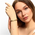 Браслет цепочка на руку Каталог >> Бижутерия >> Ювелирная бижутерия Итальянское золото (покрытие желтое 14к), арт.213.295 213.295