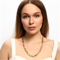 Цепочка на шею Каталог >> Бижутерия >> Ювелирная бижутерия Итальянское золото (покрытие желтое 14к), арт.213.285 213.285