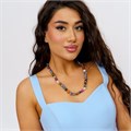 Бусы на шею из натурального камня Самоцветы, 1095, арт.218.244 218.244
