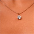 Кулон коллекция "Xuping" покрытие позолота, вставка: фианиты, Х000910955, арт. 101.091 101.091