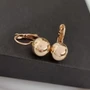 Серьги шарики  коллекция "Xuping", с покрытием позолотой 18К, арт.101.039 101.039