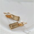Серьги висячие Каталог >> Бижутерия >> Ювелирная бижутерия Дубайское золото, покрытие позолота, арт. 216.077 216.077