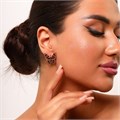 Серьги крупные бабочки Каталог >> Бижутерия >> Ювелирная бижутерия с покрытием позолота, вставка: фианиты, цвет: черный, арт. 214.652 214.652