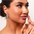 Серьги Каталог >> Бижутерия >> Ювелирная бижутерия Итальянское золото (покрытие желтое 14к), вставка: фианиты, цвет: прозрачный и черный, арт.217.133 217.133